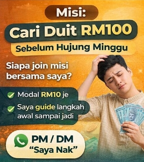 RM10 → boleh jadi income?