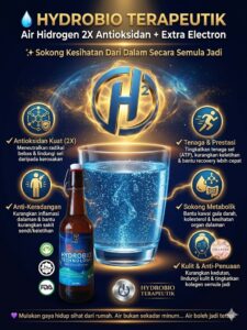 Upgrade Air Harian Anda — Sokong Badan Lebih Segar, Ringan & Bertenaga Dari Rumah