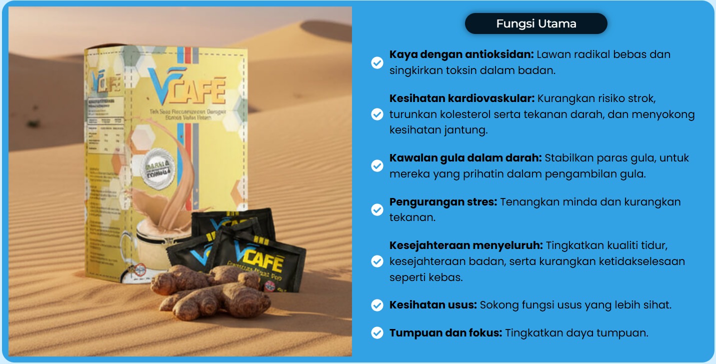 VCAFE ARABICA COFFEE – Sekali Minum Memang Suka