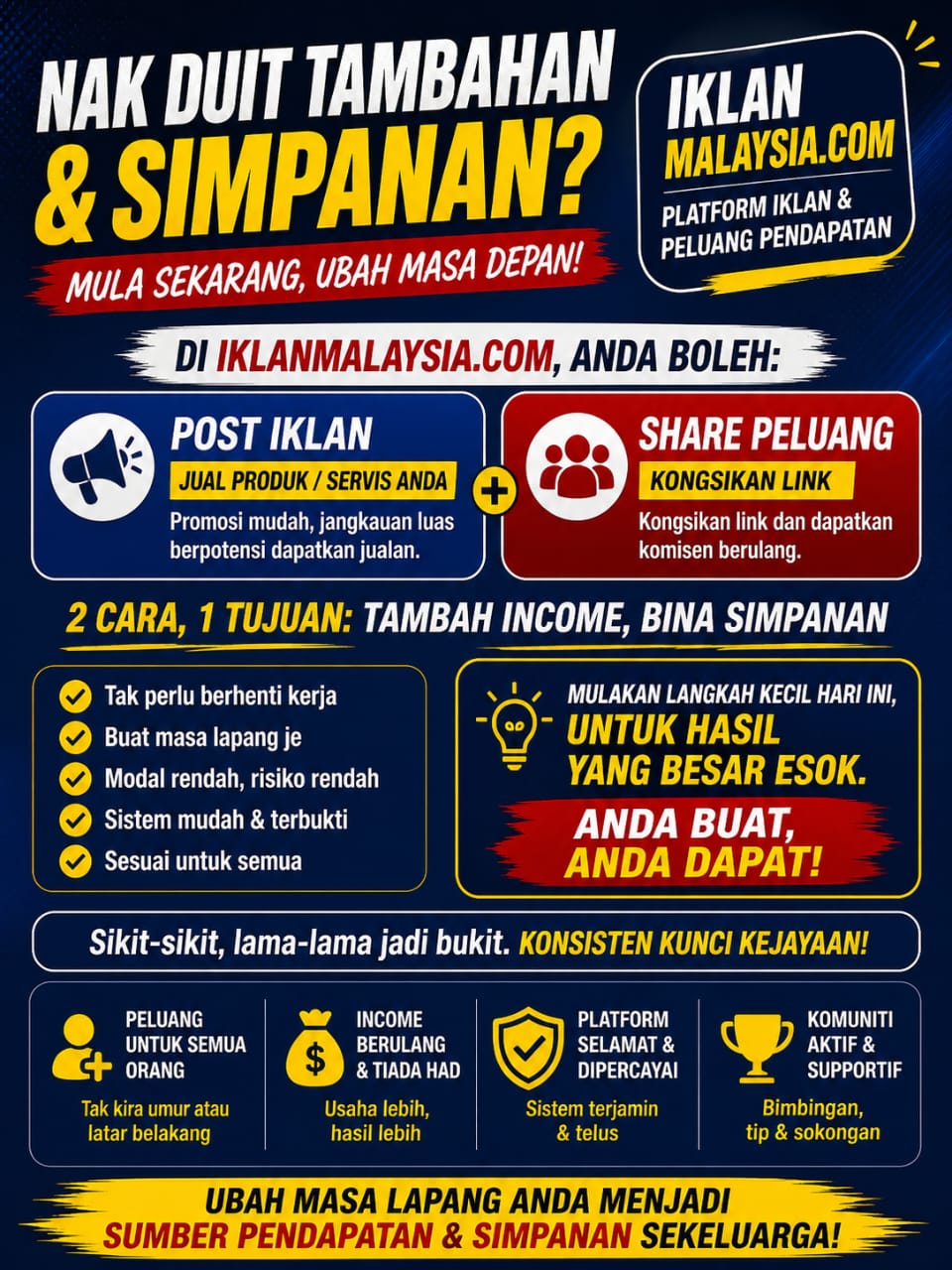 Sambil buat IKLAN pun dapat DUIT?