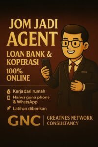 Peluang Pekerjaan Sebagai Agent Pembiayaan Peribadi GNC