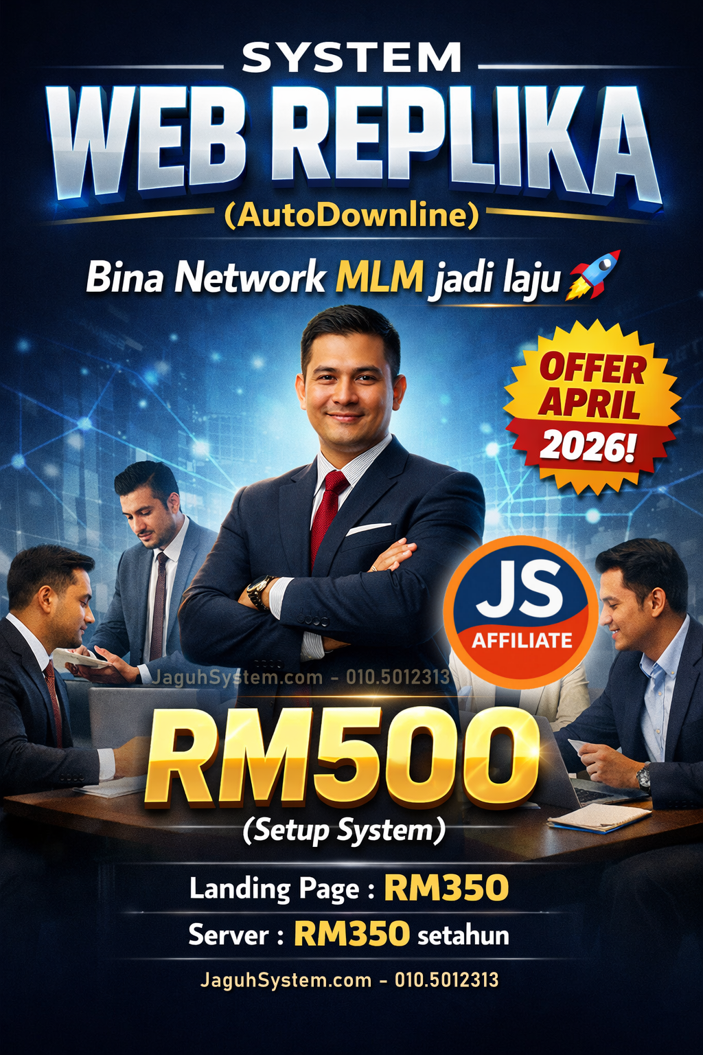 System Web Affiliate & System Ejen/Dropship