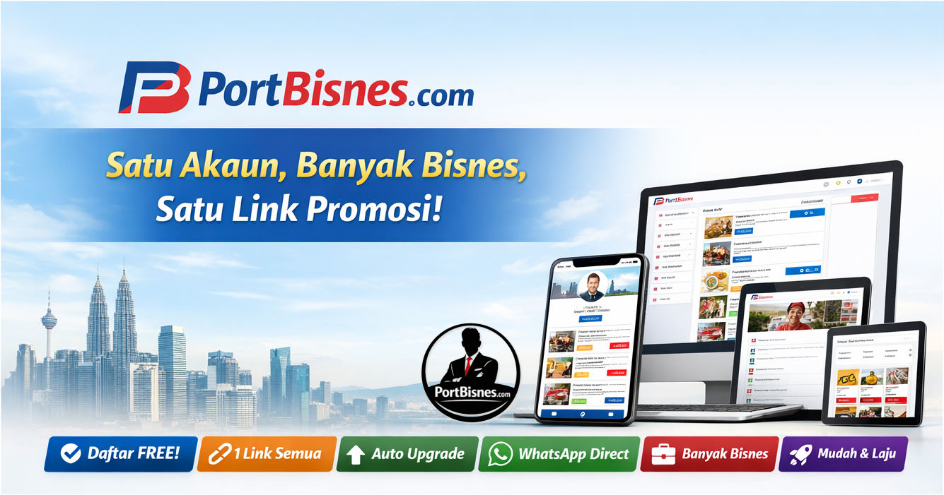 Web Iklan Bisnes PERCUMA – PortBisnes.com