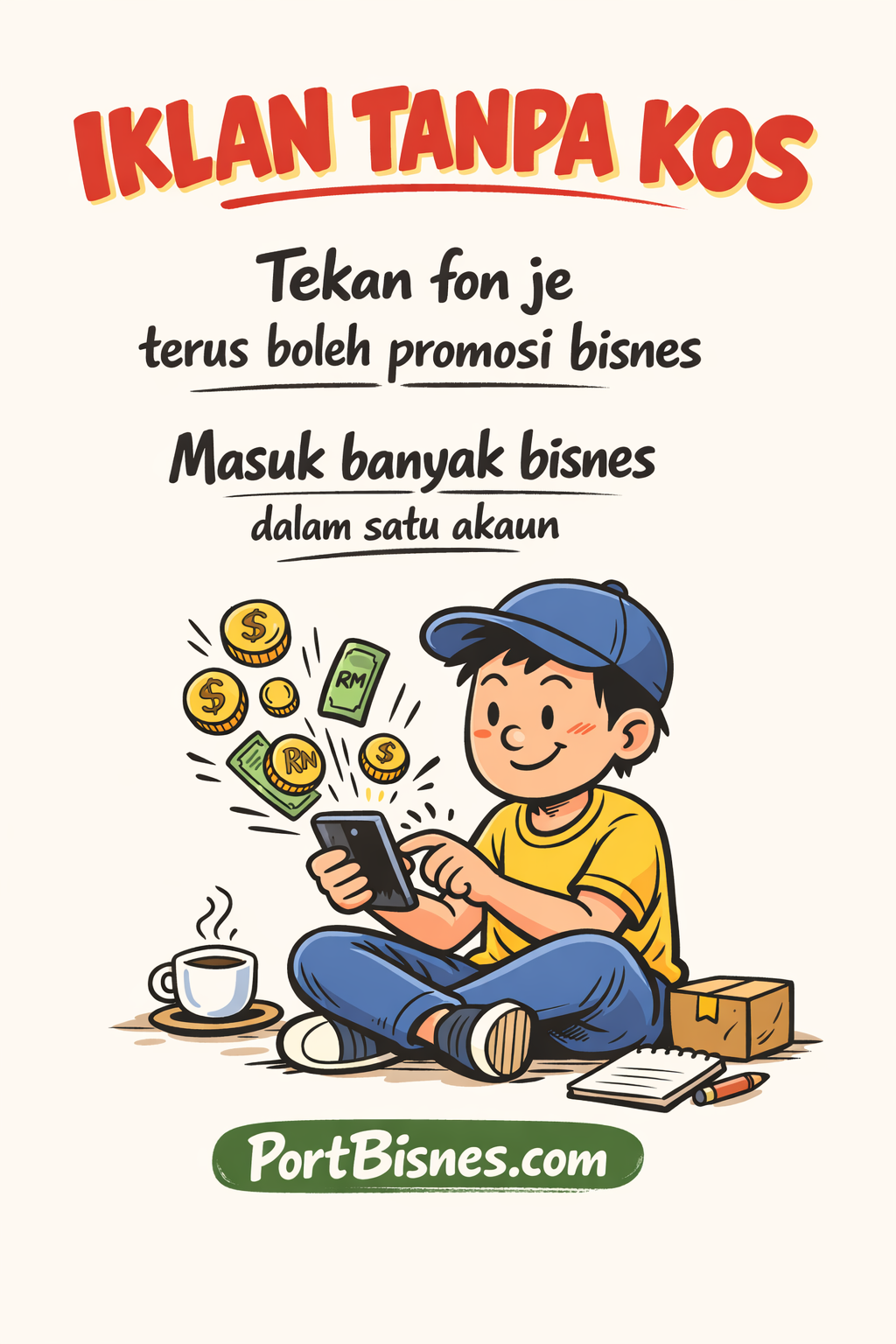 Web Iklan Bisnes PERCUMA – PortBisnes.com