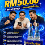 Komisen RM50 – per Sale. Magnetic Aura