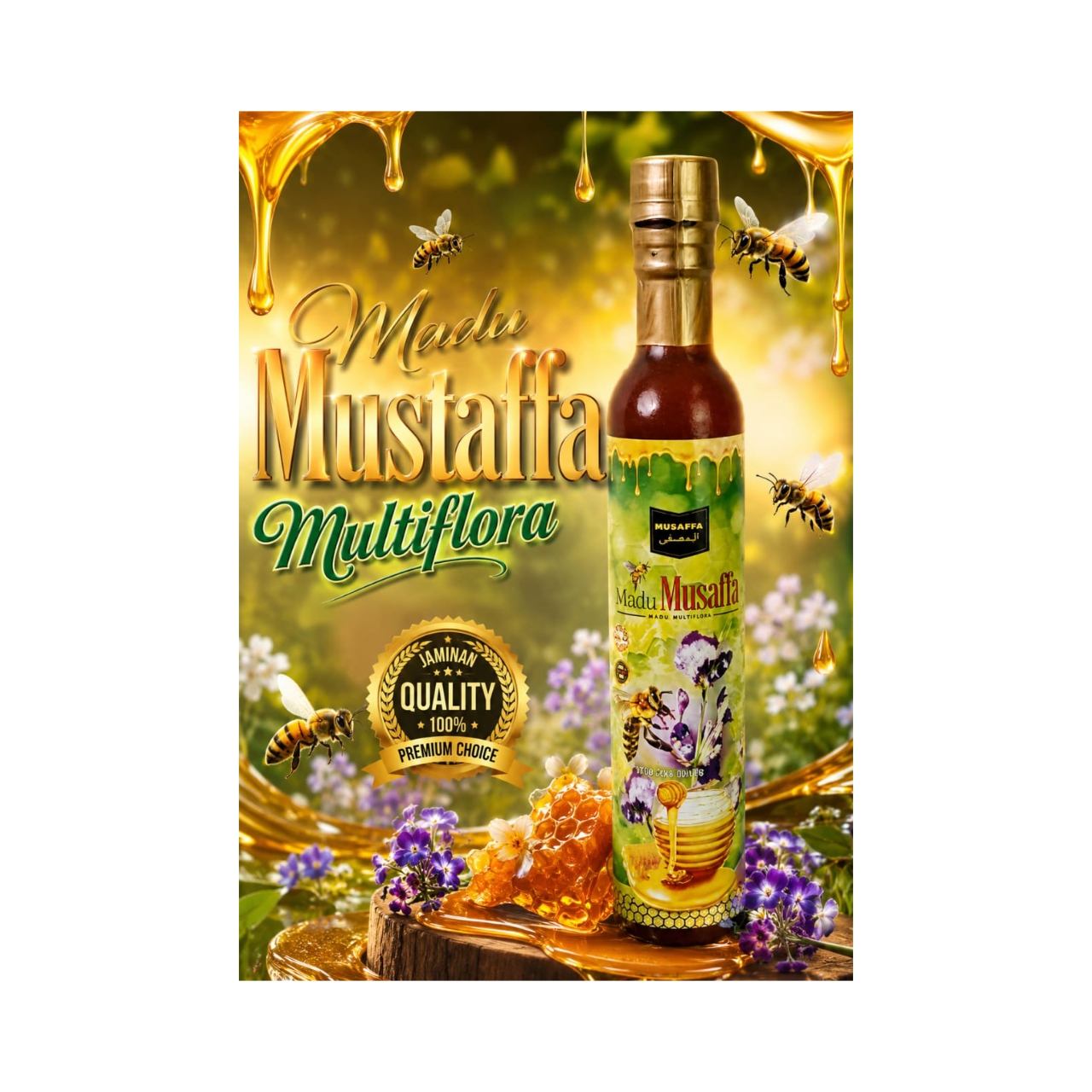 Madu Musaffa MultiFlora 500g