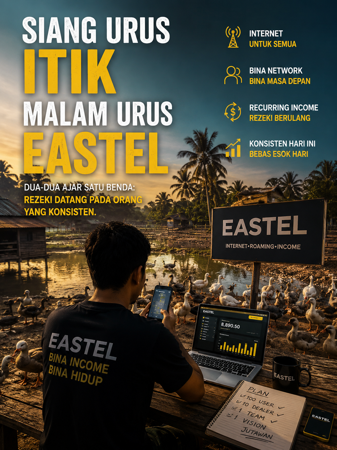 Dari Sungai Ke Dunia Online