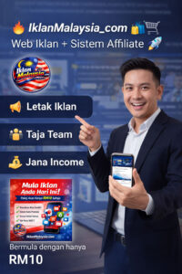 🇲🇾 *_IklanMalaysia_com_* 🛍️🛒 Web Iklan + Sistem Affiliate🚀