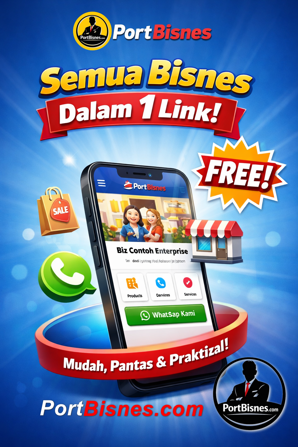 Affiliate • Promosi Bisnes / Servis • Negeri Sembilan • Harga RM10. Fungsi asas system PortBisnes yang paling ngam ialah: Daftar akaun FREE terus guna User boleh mula tanpa bayar. Ini memang umpan..