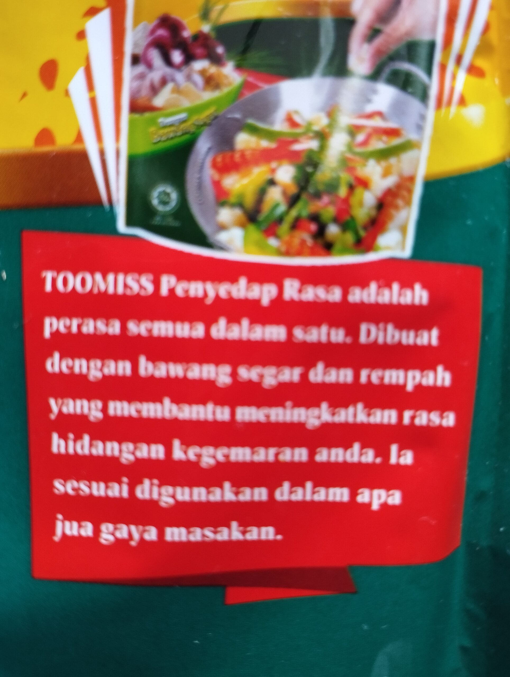 Too miss penyedap rasa