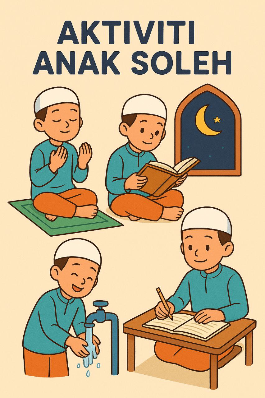 Aktiviti Anak Soleh (printable)