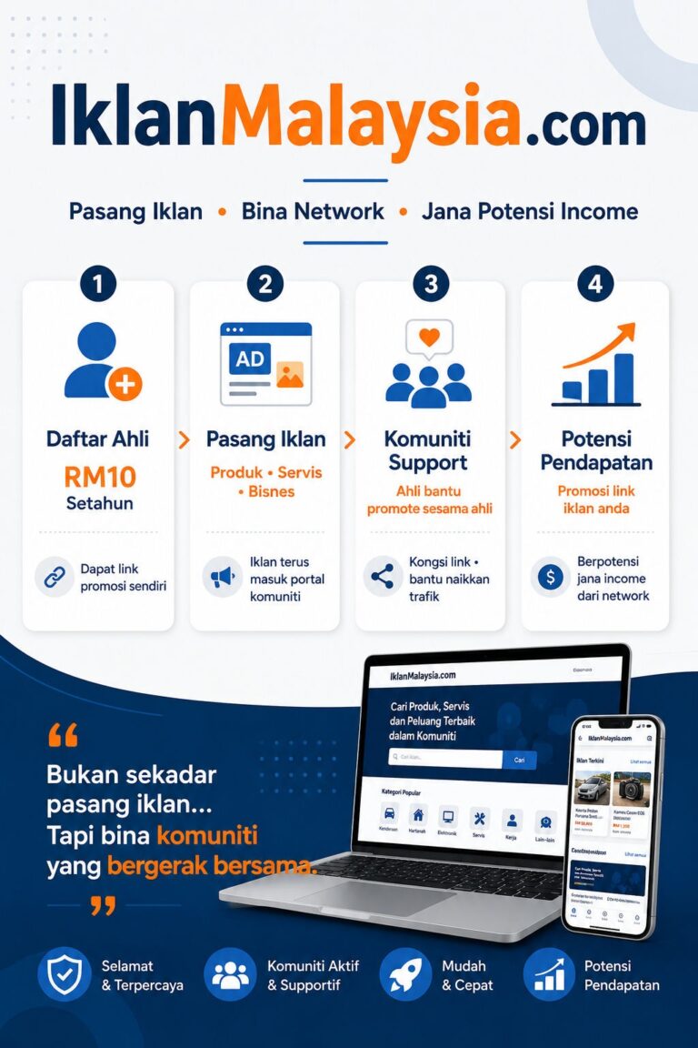 IklanMalaysia memperkenalkan Platform Iklan mampu milik