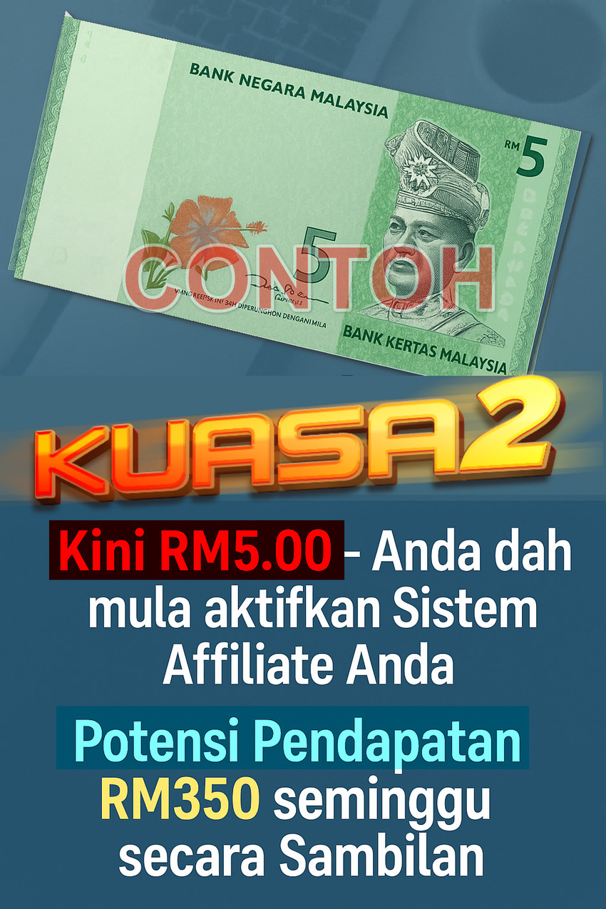 Modal RM5 Sahaja
