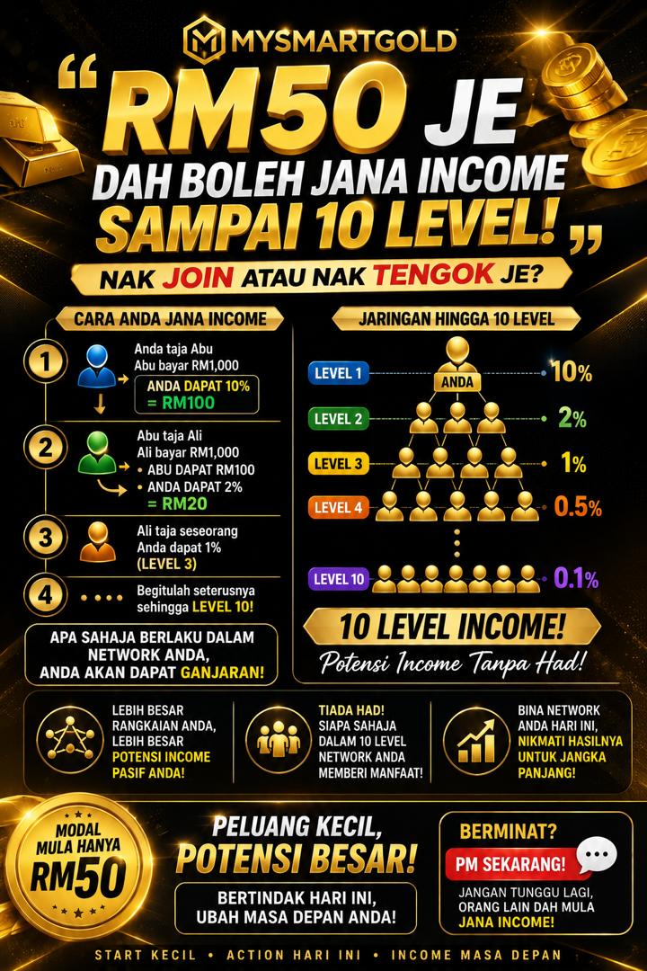 Simpan Emas Dan Jana Pendapatan Serendah Rm50 Sahaja.