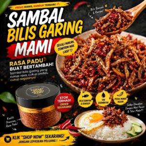 SAMBAL BILIS GARING MAMI ranggup dan sedap