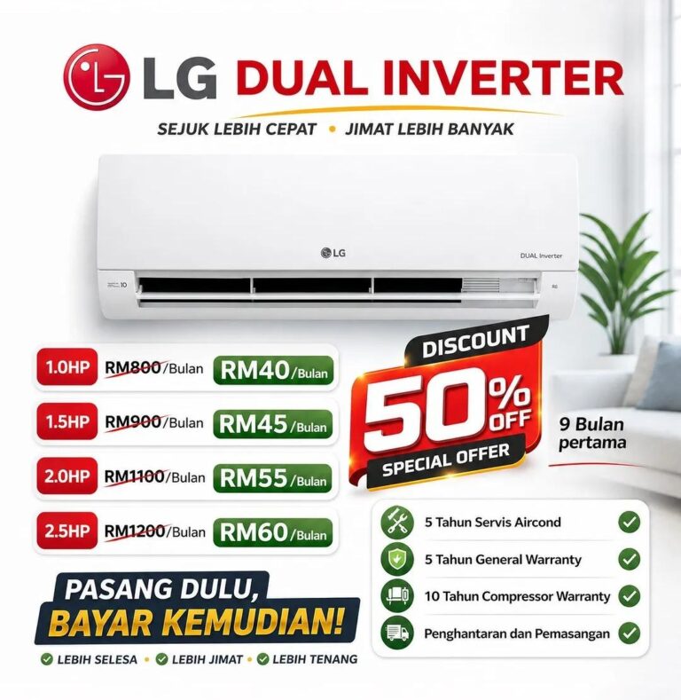 AIRCOND LG TERLAJAK MURAH
