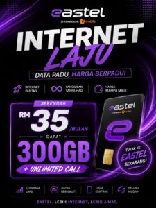 Simcard EASTEL bukan sekadar simcard tp boleh jana pendapatan lumayan