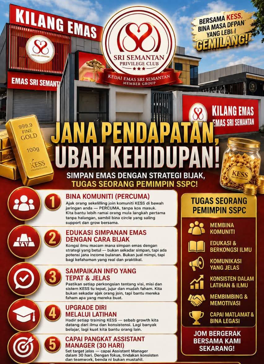 Fungsi kan Emas,Jana Pendapatan ✨