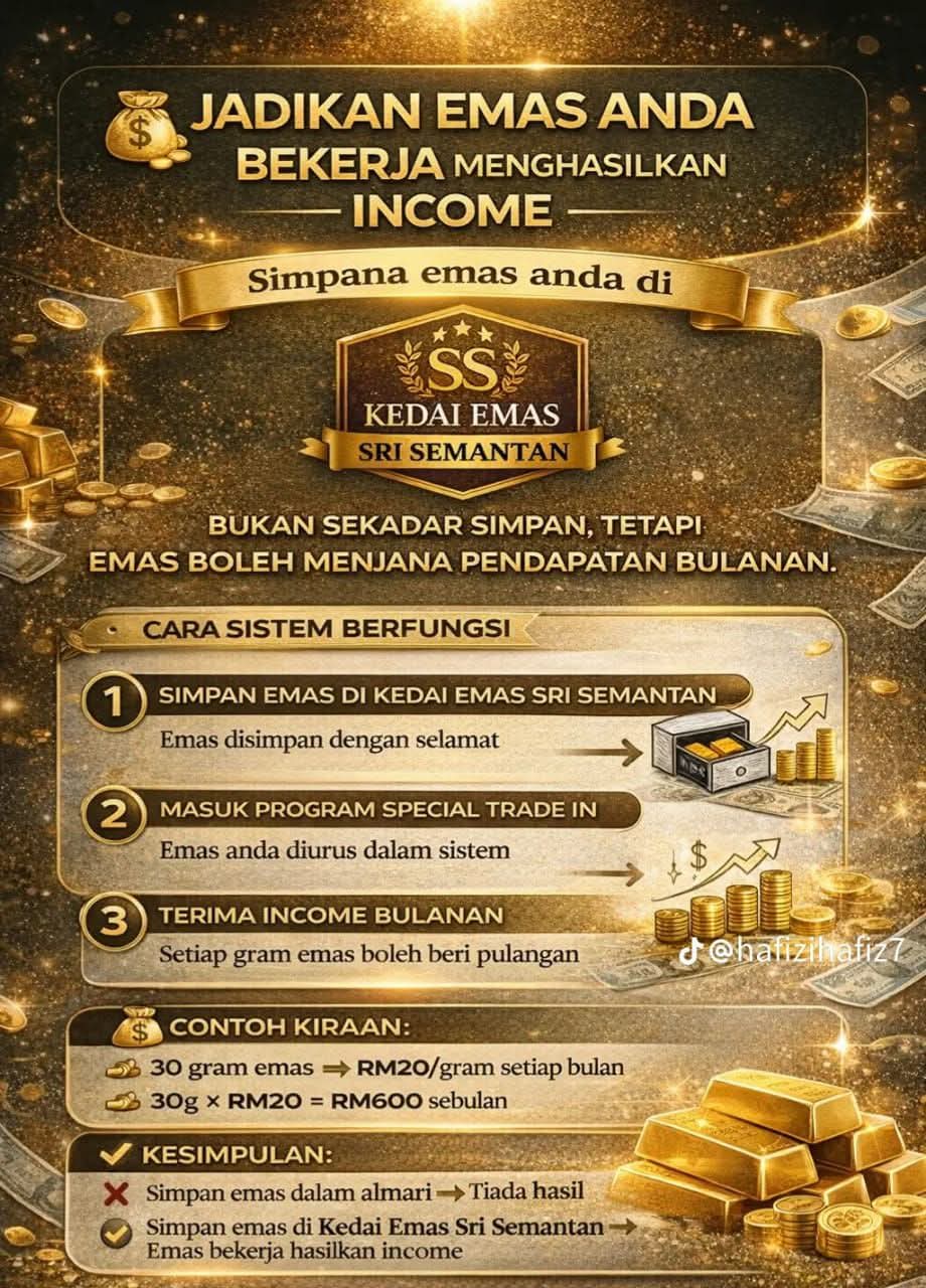 Fungsi kan Emas,Jana Pendapatan ✨