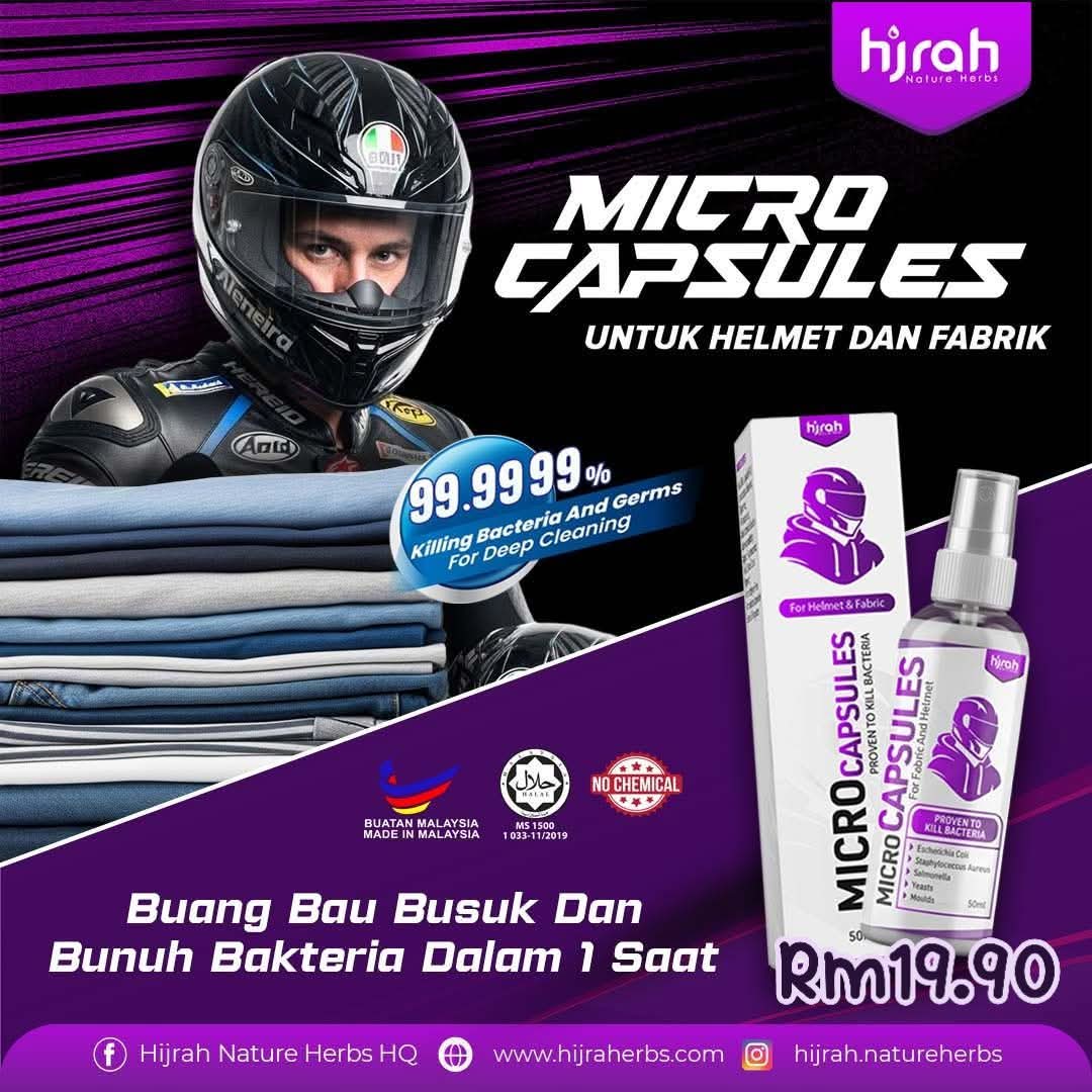 Bersih Segar Dengan MicroCapsules.