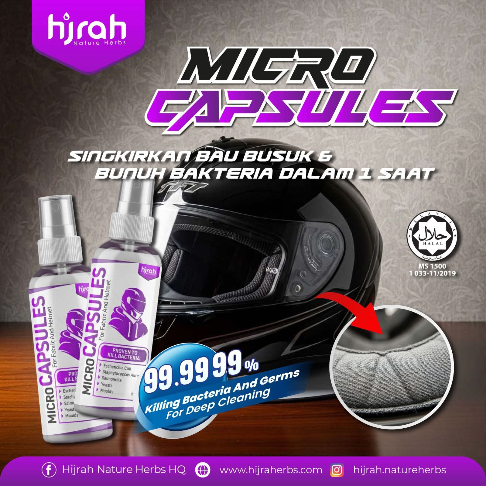 Bersih Segar Dengan MicroCapsules.