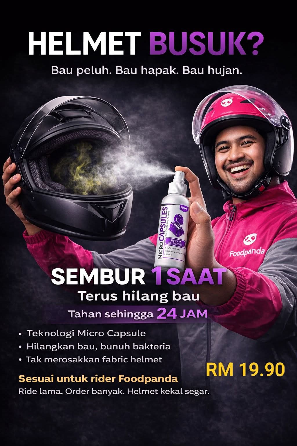 Bersih Segar Dengan MicroCapsules.