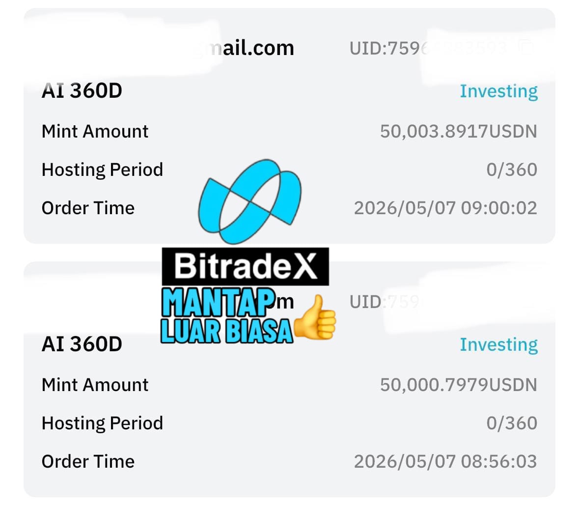 Ai Trading dalam bitradex