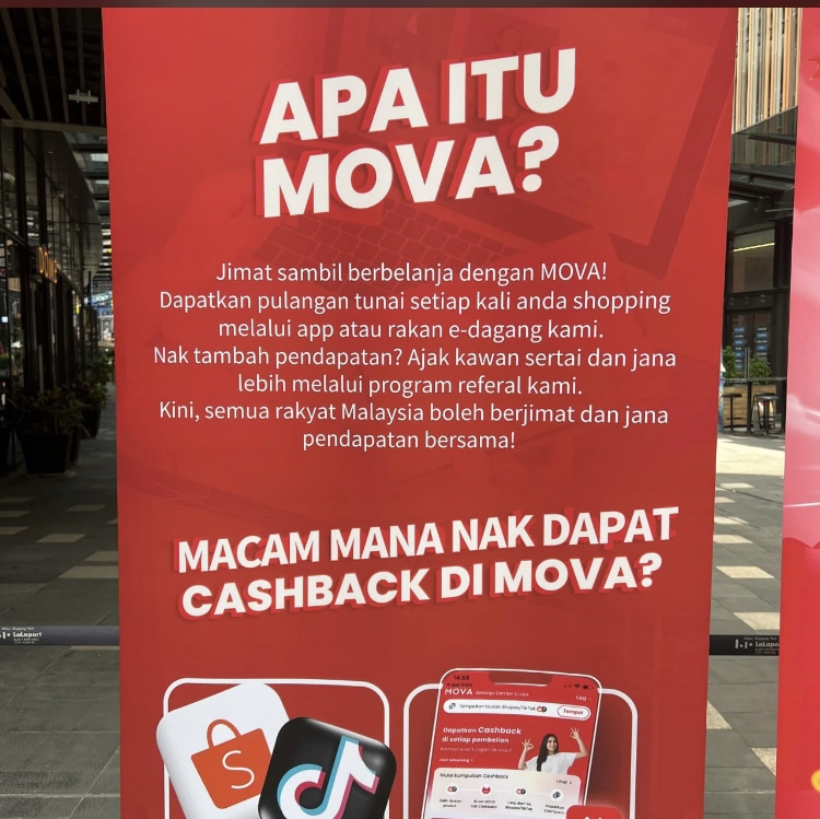 Shoping dapat CASH BACK