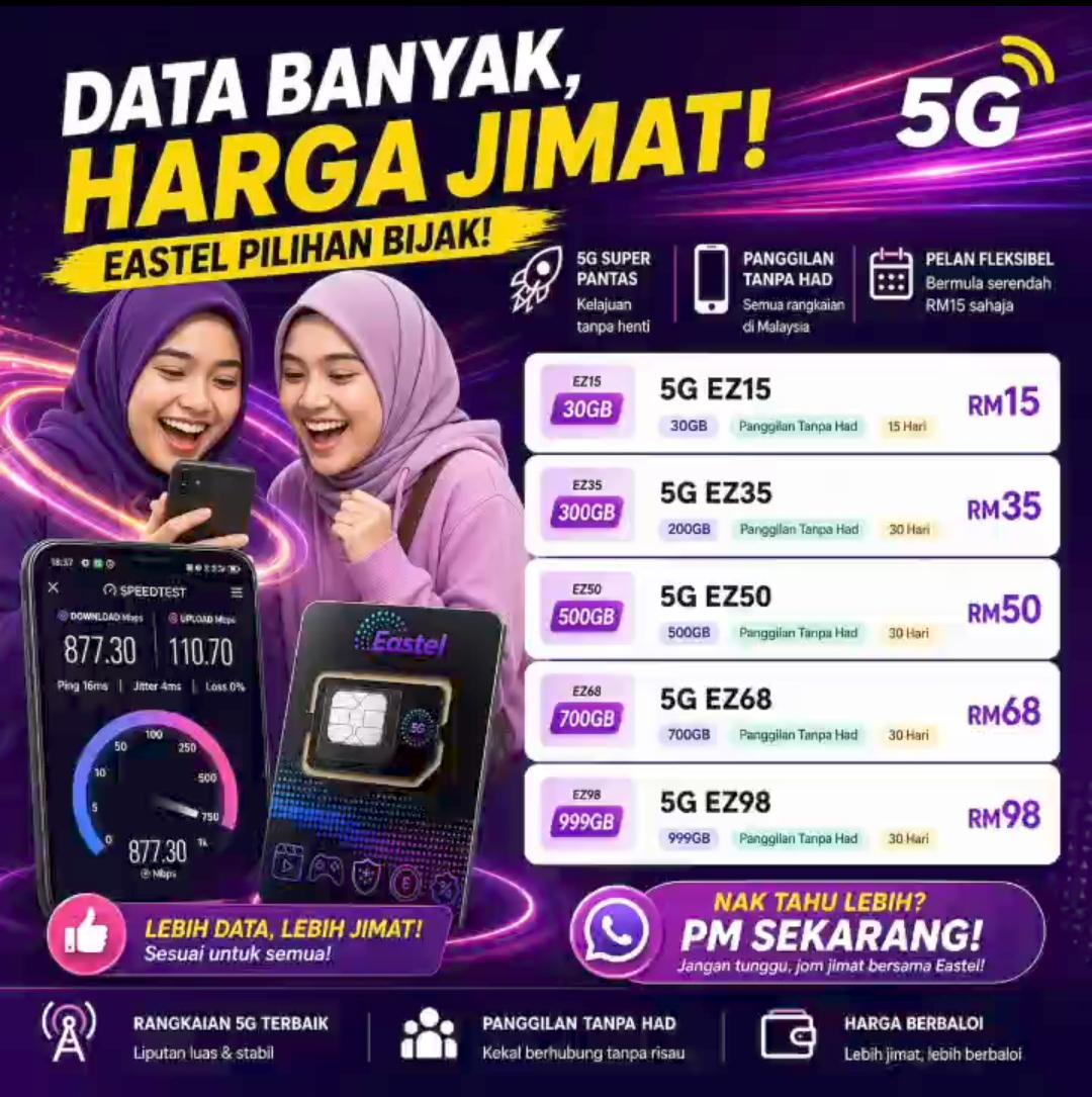 TELCO TERBARU – DATA PADU | EASTEL