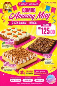 Promosi kek bulan MAY