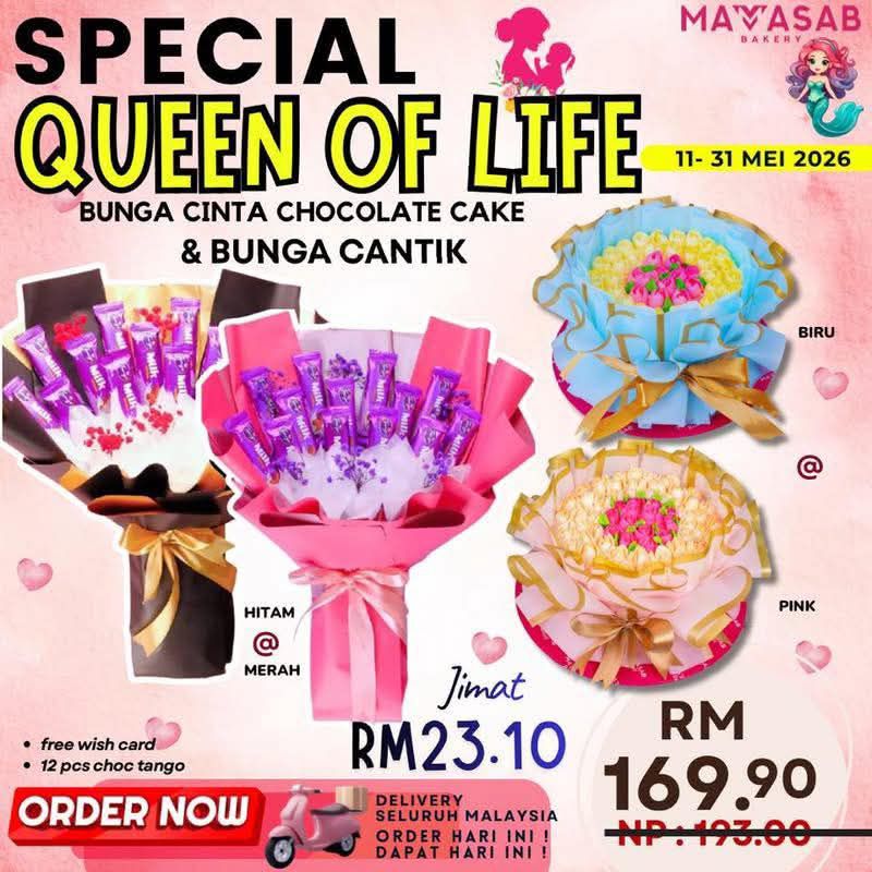 Promosi kek bulan MAY