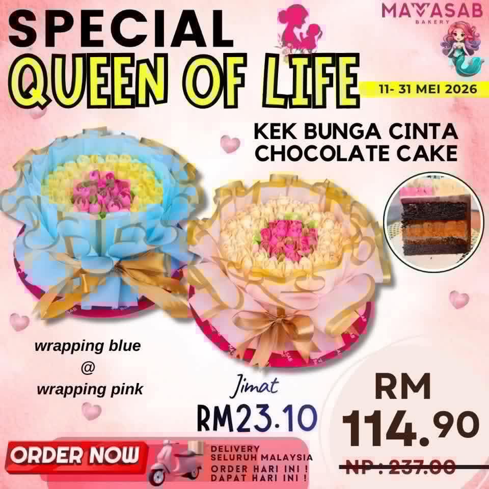Promosi kek bulan MAY