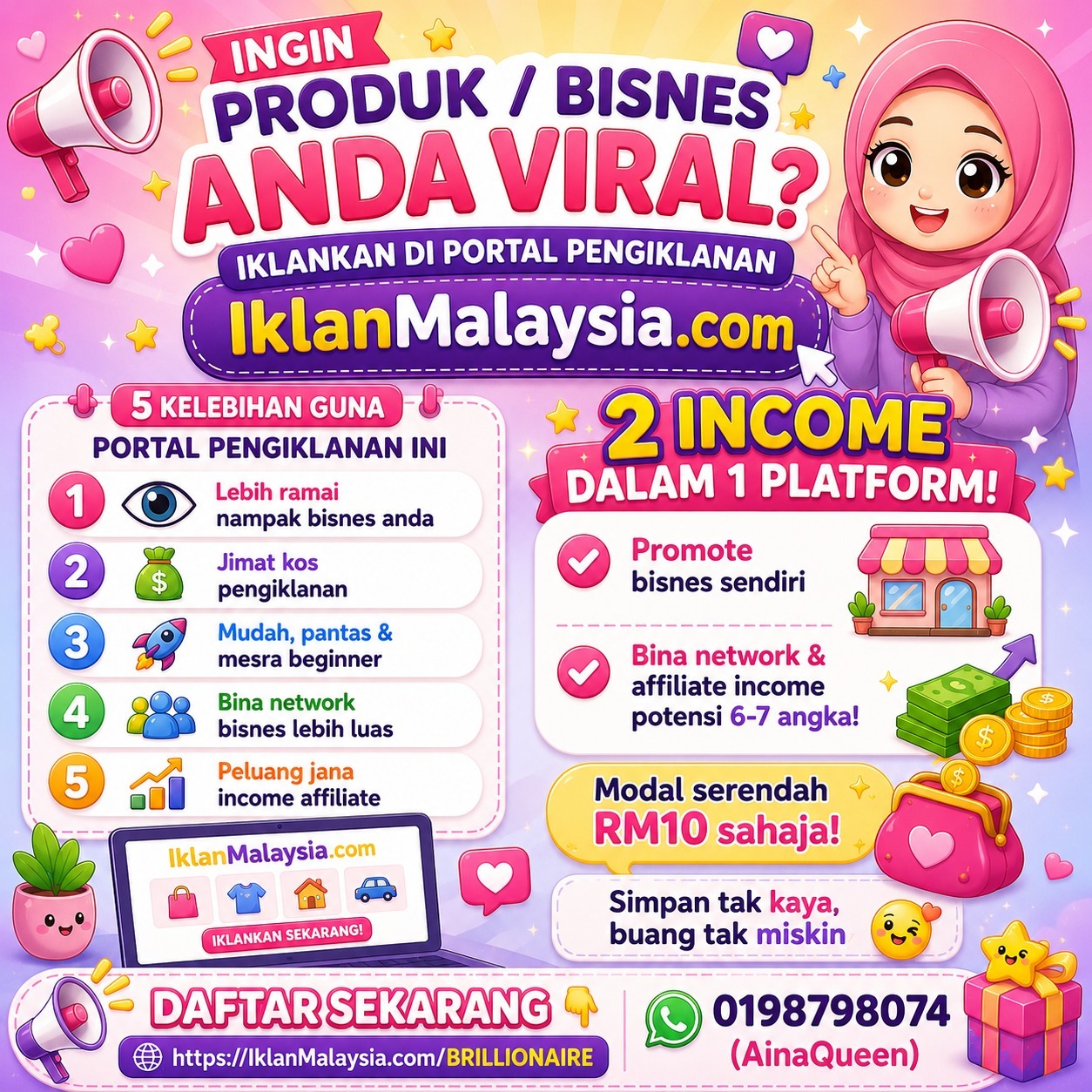 Iklan bisnis percuma