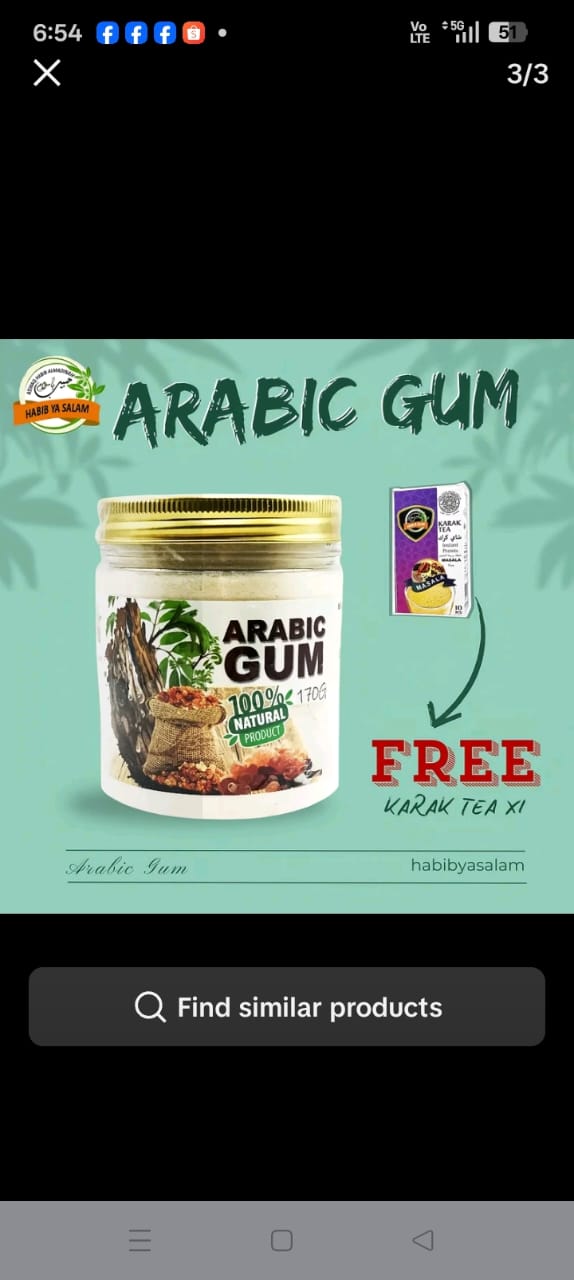 Arabic gum