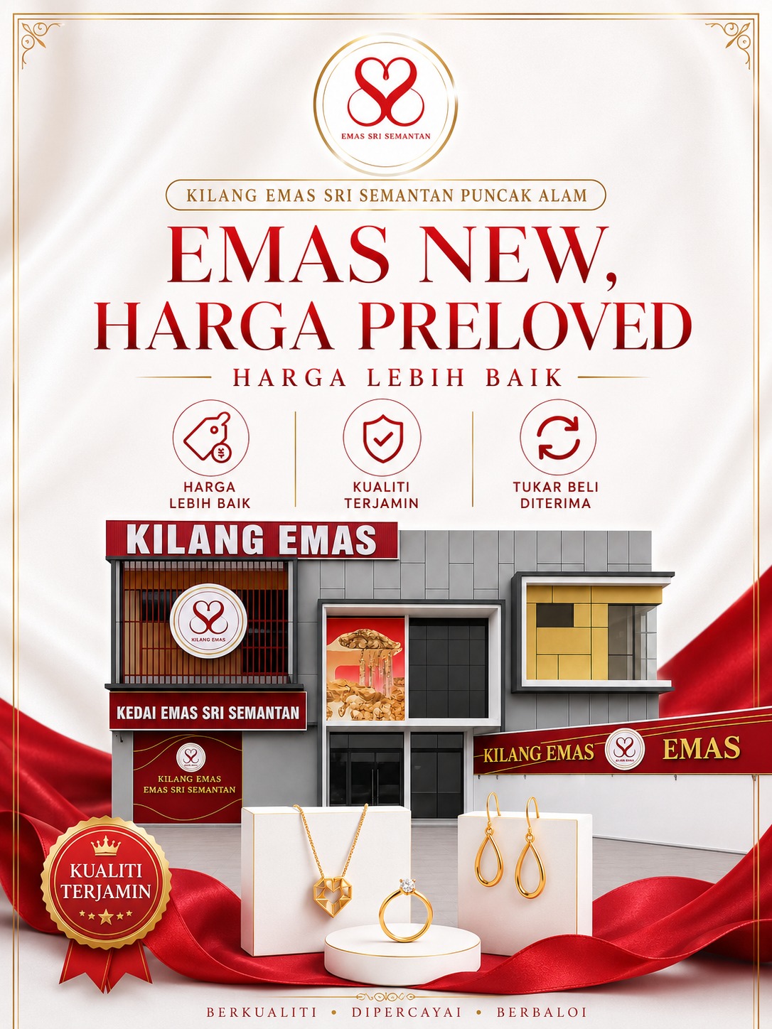 SOORGA EMAS PRELOVED – MURAH DARI HARGA PASARAN | KESS