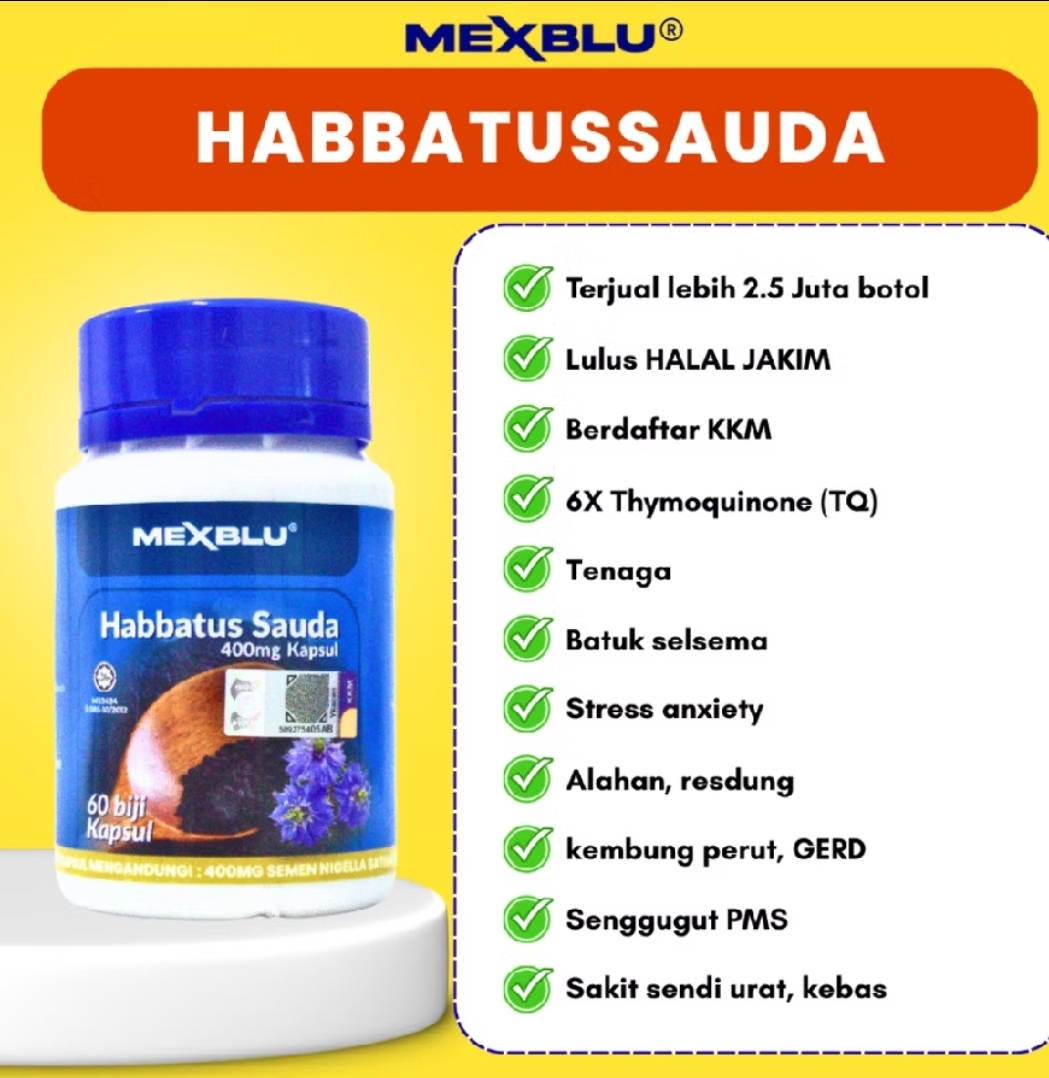 HABATUS SOUDA MAX BLUE ORI