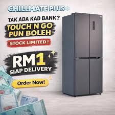 “Deposit RM1 Sudah Boleh Miliki Peti Sejuk Premium & 5 Star Jimat Elektrik”