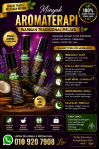 Minyak aromaterapi bidara