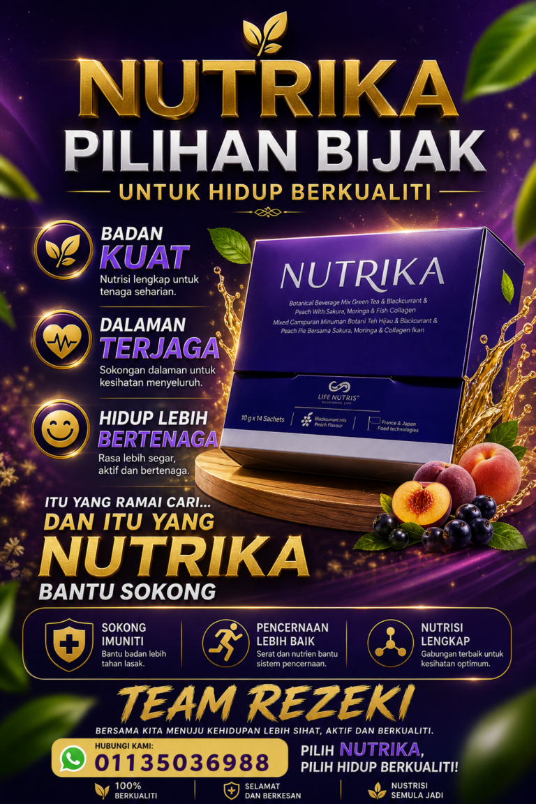 NUTRIKA : HIDUP SIHAT BERKUALITI