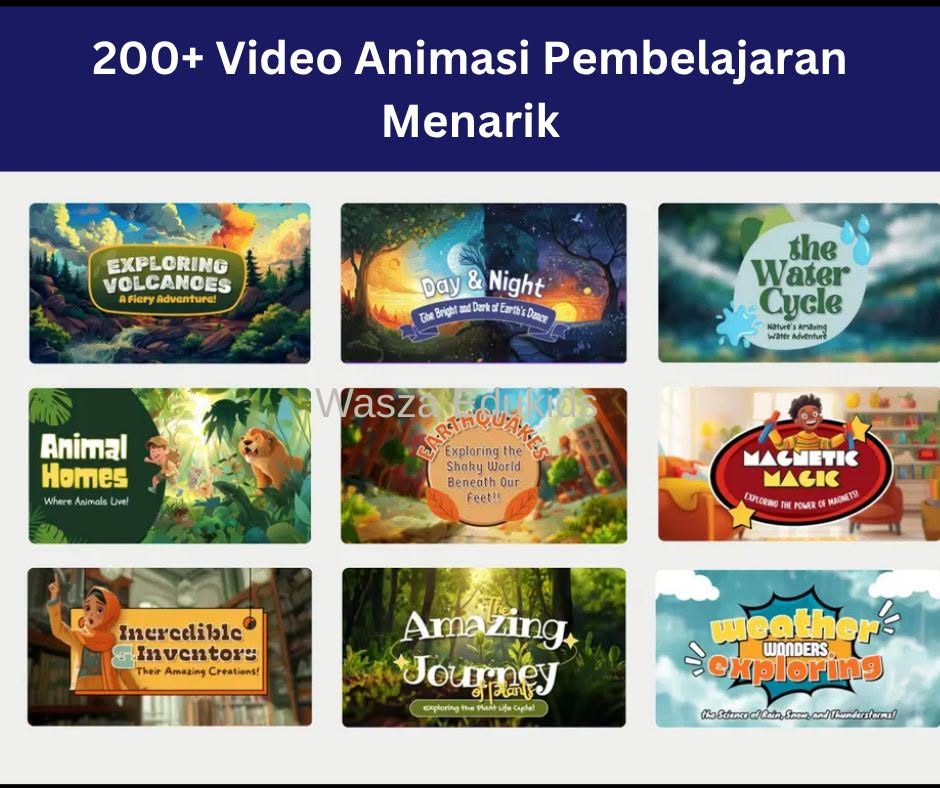 Pendidikan terbaik untuk anak♥️