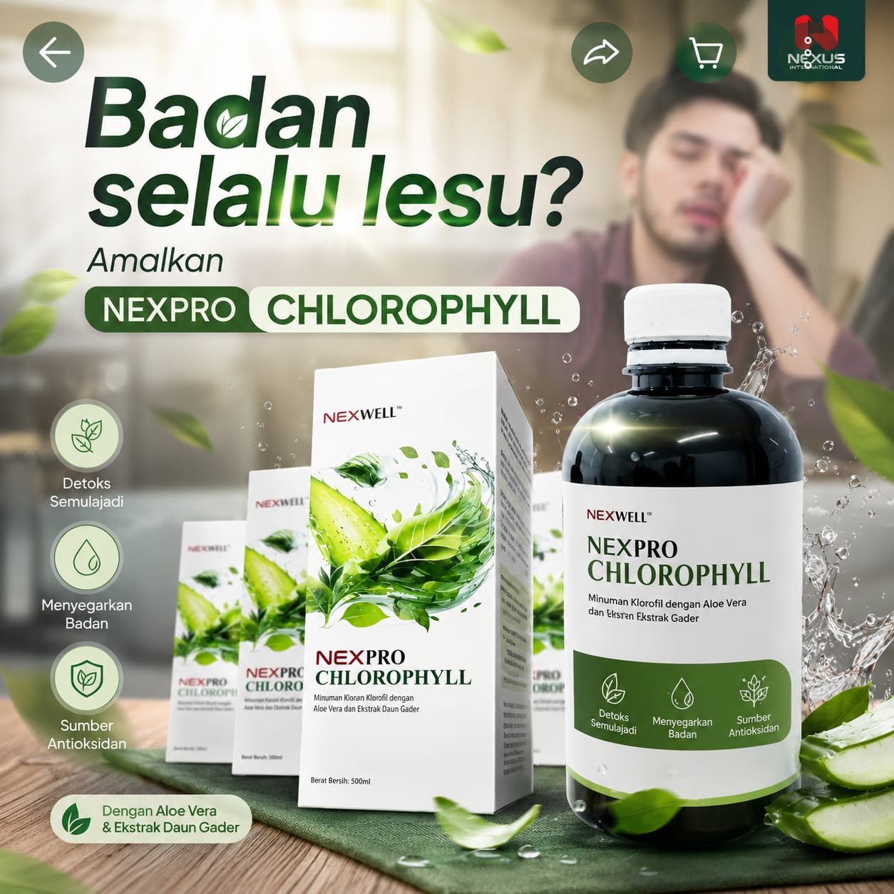 🌿 DETOKS SEMULAJADI, BADAN LEBIH SEGAR SETIAP HARI! 🌿