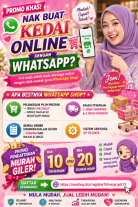 Kedai Online Dengan Wasap