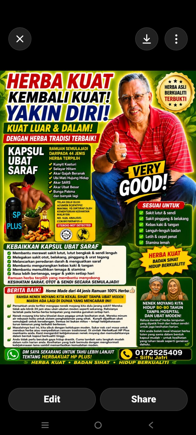 Rahsia Nenek Moyang kita kekal Sihat tanpa ubat Moden
