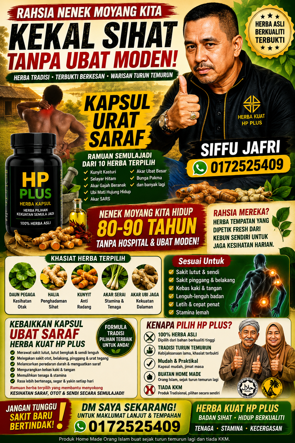 Rahsia Nenek Moyang kita kekal Sihat tanpa ubat Moden