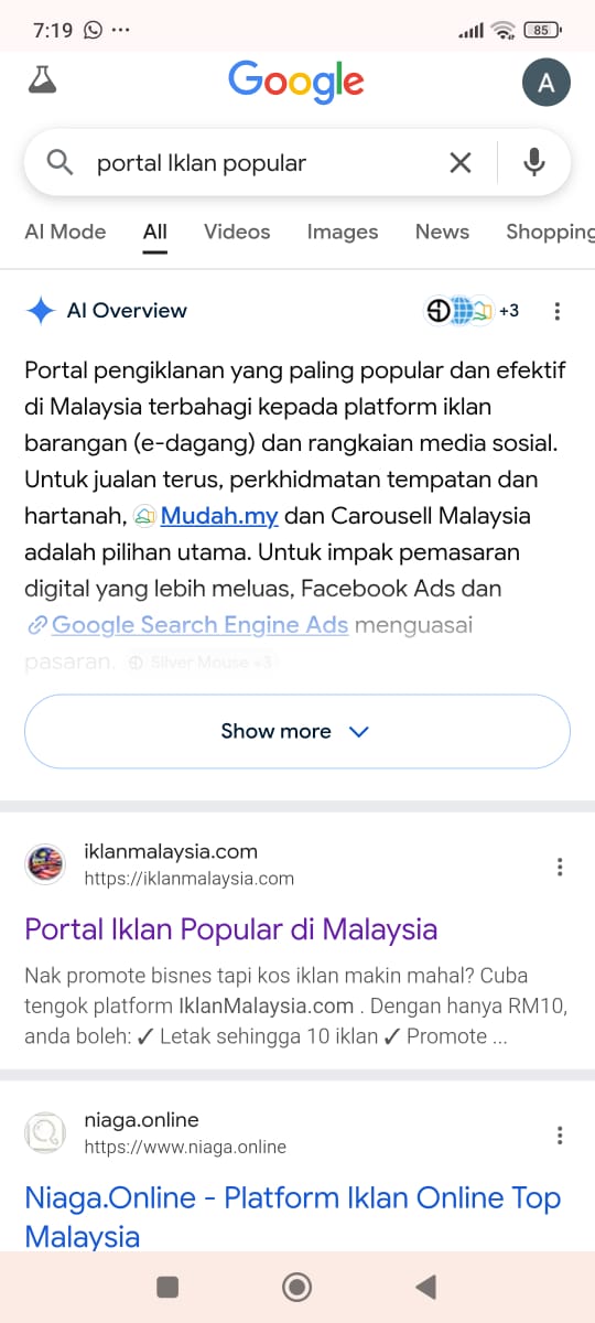 Portal Iklan Paling Power di Malaysia