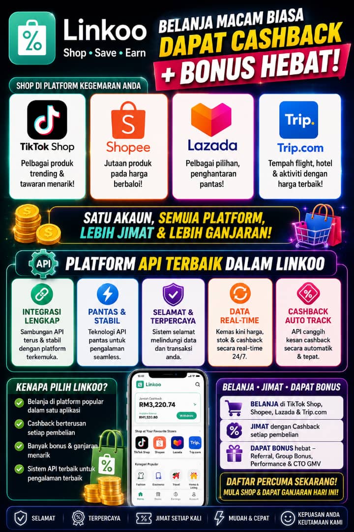 JOM SHOPPING DENGAN LINGKOO