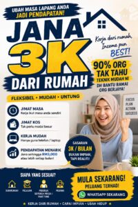 Rahsia jana RM3K dari rumah