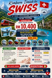 Pakej Swiss Murahh (Private Tour)