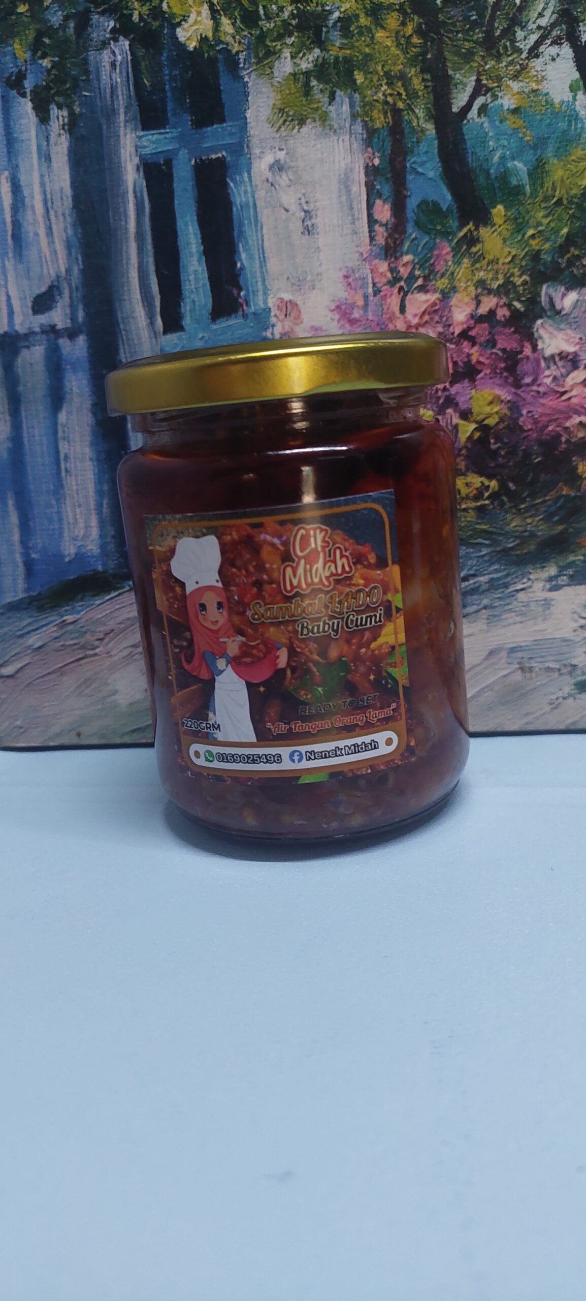 Sambal lado tempoyak petai