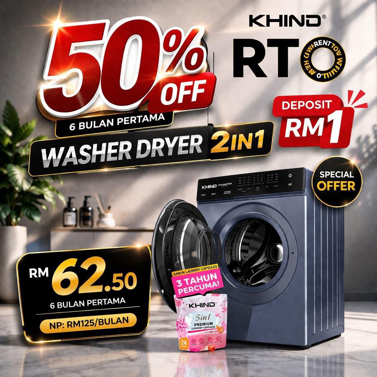 Washer DRAYER 2IN1